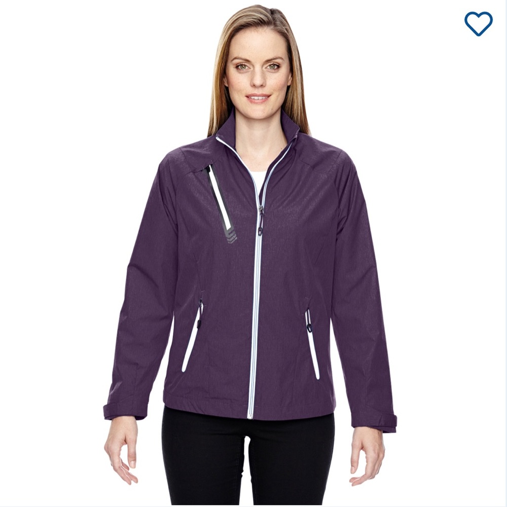 North End Sport Lady‎ Purple Jacket Style 78694 Size Large